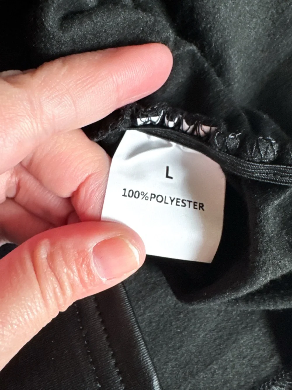 Temu • Faux Leather Shirt - Picture 5 of 5